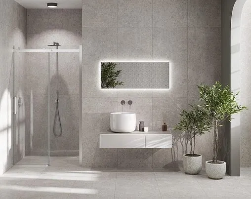 Тумба под умывальник подвесная Kerama Marazzi Magica 120 утренний серый матовый MA.120.2\MGR.M