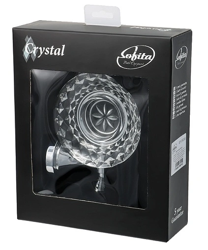 Мыльница Sofita Crystal хром SF-35008 Мыльница Sofita Crystal хром SF-35008