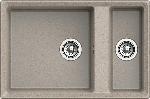 Мойка кухонная GranFest Level LV-760K песочный