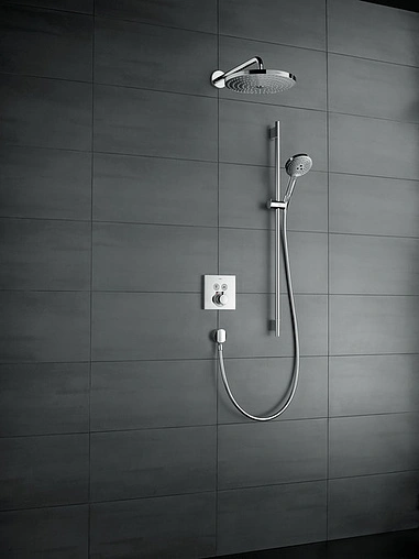 Душевая стойка Hansgrohe Raindance Select S 120 3jet 90см хром/белый 26631400