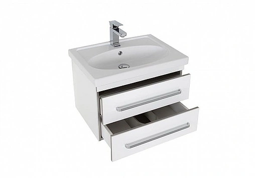 Тумба под умывальник подвесная Aquanet Сиена 60 белый 00186359