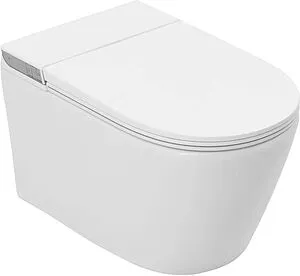 Умный унитаз-биде подвесной безободковый Allen Brau Smart Tornado белый 4.I1001.20, 1