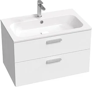 Тумба-умывальник подвесная Ravak SD Chrome II 80 белый X000001774+ Тумба-умывальник подвесная Ravak SD Chrome II 80 белый X000001774+, 1