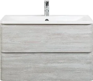 Тумба-умывальник подвесная BelBagno ALBANO 100 Rovere Vintage Bianco ALBANO-1000-2C-SO-RVB+ Тумба-умывальник подвесная BelBagno ALBANO 100 Rovere Vintage Bianco ALBANO-1000-2C-SO-RVB+, 1