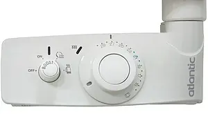 Полотенцесушитель электрический лесенка Atlantic Adelis 984x556 W 500W белый матовый 002238, 4