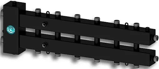 Распределительный коллектор 7 контуров с гидрострелкой 1¼&quot;н x 1&quot;н Север-М7 1925072