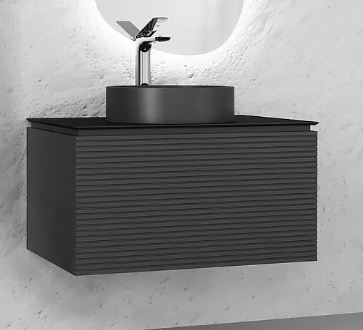 Тумба под умывальник подвесная Jorno Stone 80 антрацит Stn.01.80/P/A/JR Тумба под умывальник подвесная Jorno Stone 80 антрацит Stn.01.80/P/A/JR