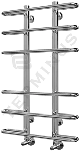 Полотенцесушитель водяной лесенка Terminus Сахара П6 500х796 полированная сталь 4670030723185, 2