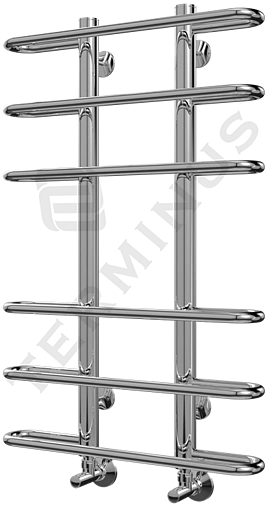 Полотенцесушитель водяной лесенка Terminus Сахара П6 500х796 полированная сталь 4670030723185