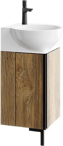 Тумба под умывальник напольная Aqwella Porto 45 дуб балтийский POR0104DB