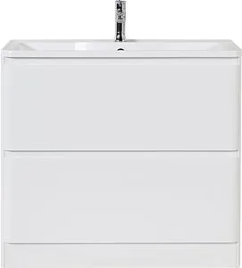 Тумба-умывальник напольная BelBagno ALBANO 80 Bianco Lucido ALBANO-800-2C-PIA-BL+, 1