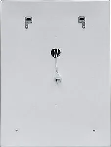 Зеркало с подсветкой Continent Verte Led 70x100 с часами, с датчиком движения белый ЗЛП681, 2