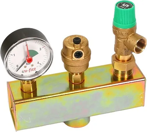 Группа безопасности котла до 50 кВт 1&quot; 3 бар Uni-Fitt 251A4530
