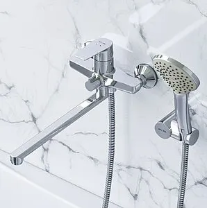 Смеситель для ванны с длинным изливом Am.Pm Gem хром F90A95000 Смеситель для ванны с длинным изливом Am.Pm Gem хром F90A95000, 5