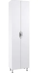 Шкаф-пенал напольный двухстворчатый Aqwella Line 50 белый Li.05.05 Шкаф-пенал напольный двухстворчатый Aqwella Line 50 белый Li.05.05, 1