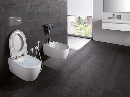 Биде подвесное Keramag iCon белый 234000000