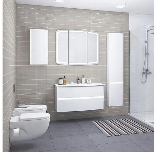 Шкаф Aquaton Астера 35 R белый 1A195503AS01R