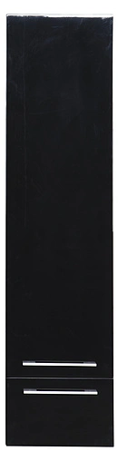 Шкаф-пенал подвесной Aquanet Нота 40 R черный глянец 00168883