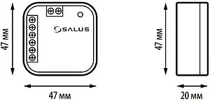 Модульное реле 16A Salus PC RM-16A, 2