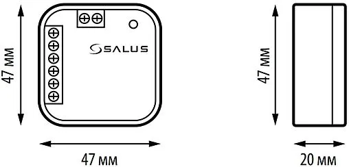Модульное реле 16A Salus PC RM-16A