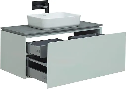 Тумба-умывальник подвесная Allen Brau Infinity 100 папирус 1.21004.PWM+