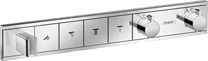 Термостат для 4 потребителей Hansgrohe RainSelect хром 15357000, 1