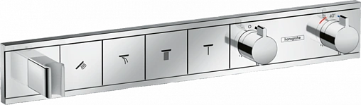 Термостат для 4 потребителей Hansgrohe RainSelect хром 15357000