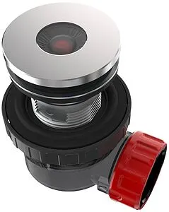 Сифон бутылочный компактный с выпуском Wirquin NANO 6.7 чёрный/хром 30987054 Сифон бутылочный компактный с выпуском Wirquin NANO 6.7 чёрный/хром 30987054, 4