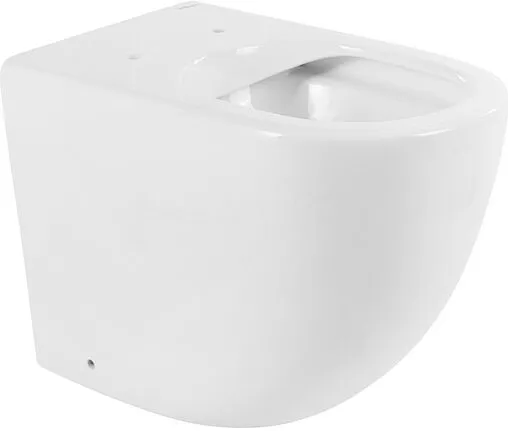 Унитаз приставной безободковый BelBagno Sfera-R белый BB2141CBR