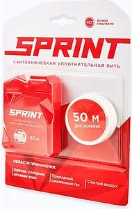 Нить уплотнительная бокс 50м + катушка 50м SPRINT 61012 Нить уплотнительная бокс 50м + катушка 50м SPRINT 61012, 2