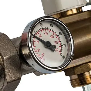 Группа коллекторная с расходомерами 4 отвода 1&quot;в/в x ¾&quot;ек Stout SMB 0473 000004, 4