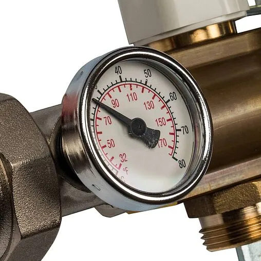 Группа коллекторная с расходомерами 4 отвода 1&quot;в/в x ¾&quot;ек Stout SMB 0473 000004