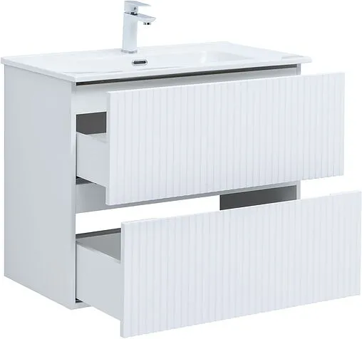 Тумба под умывальник Aquanet Джейн 80 белый матовый 00313286