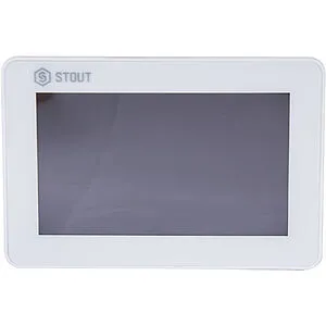 Проводная панель управления контроллером Wi-Fi Stout M-9r белый STE-0101-009006, 1
