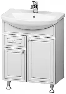 Тумба-умывальник напольная Damixa Palace One 65 белый M41-FSX0653WG-WCC065, 1