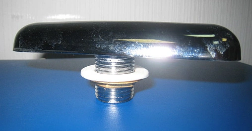 Излив на борт ванны Aquanet хром 00162062