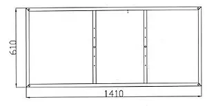 Каркас для ванны MITO Mito Red 150x70 RW-MITO RED*150 Каркас для ванны MITO Mito Red 150x70 RW-MITO RED*150, 2