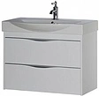 Тумба-умывальник Aquanet Франка 85 белый 00183053+00182329