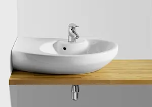 Раковина Roca Dama Senso Compacto 68 R белый 327518000 Раковина Roca Dama Senso Compacto 68 R белый 327518000, 3