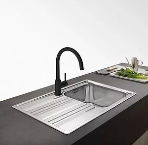 Смеситель для кухни Franke Lina чёрный матовый 115.0626.019 Смеситель для кухни Franke Lina чёрный матовый 115.0626.019, 3