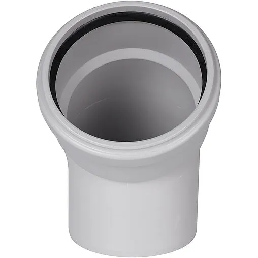 Отвод внутренний бесшумный D=110мм Угол 45° Stout SKB-0010-011045