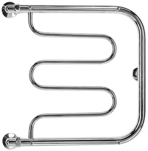 Полотенцесушитель водяной Terminus Фокстрот AISI 32х2 600х500 полированная сталь 4620768881336, 1