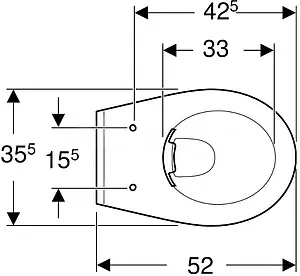Комплект 5 в 1 Geberit Kolo New Eco 458.122.NE.1 с кнопкой Delta21 белый глянцевый Комплект 5 в 1 Geberit Kolo New Eco 458.122.NE.1 с кнопкой Delta21 белый глянцевый, 3