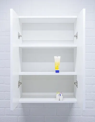 Шкаф двухстворчатый Айсберг Норма 02-50 белый DA1650H