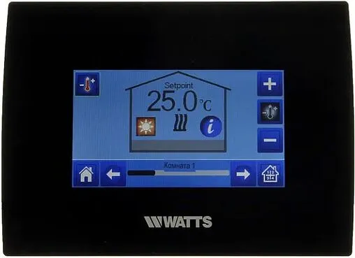 Панель управления WATTS BT-CT02 BT-CT02-RF WiFi NOIR GT 10079031