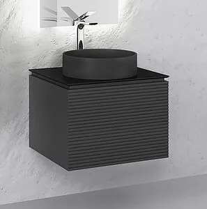 Тумба под умывальник подвесная Jorno Stone 60 антрацит Stn.01.60/P/A/JR Тумба под умывальник подвесная Jorno Stone 60 антрацит Stn.01.60/P/A/JR, 4