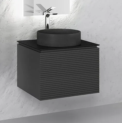 Тумба под умывальник подвесная Jorno Stone 60 антрацит Stn.01.60/P/A/JR Тумба под умывальник подвесная Jorno Stone 60 антрацит Stn.01.60/P/A/JR