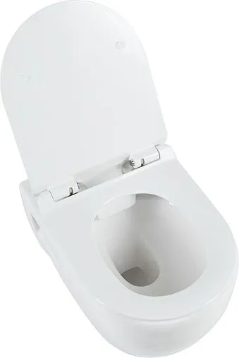 Унитаз подвесной безободковый Aquanet Glide Rimless белый Glide-W Унитаз подвесной безободковый Aquanet Glide Rimless белый Glide-W