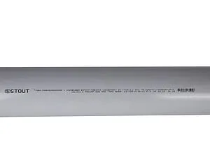 Труба канализационная внутренняя бесшумная D=110мм L=500мм Stout SKB-0002-011050, 4