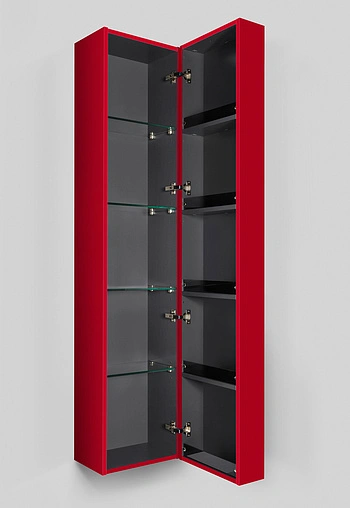 Шкаф-пенал подвесной Am.Pm Spirit V2.0 35 R красный глянец M70ACHR0356RG